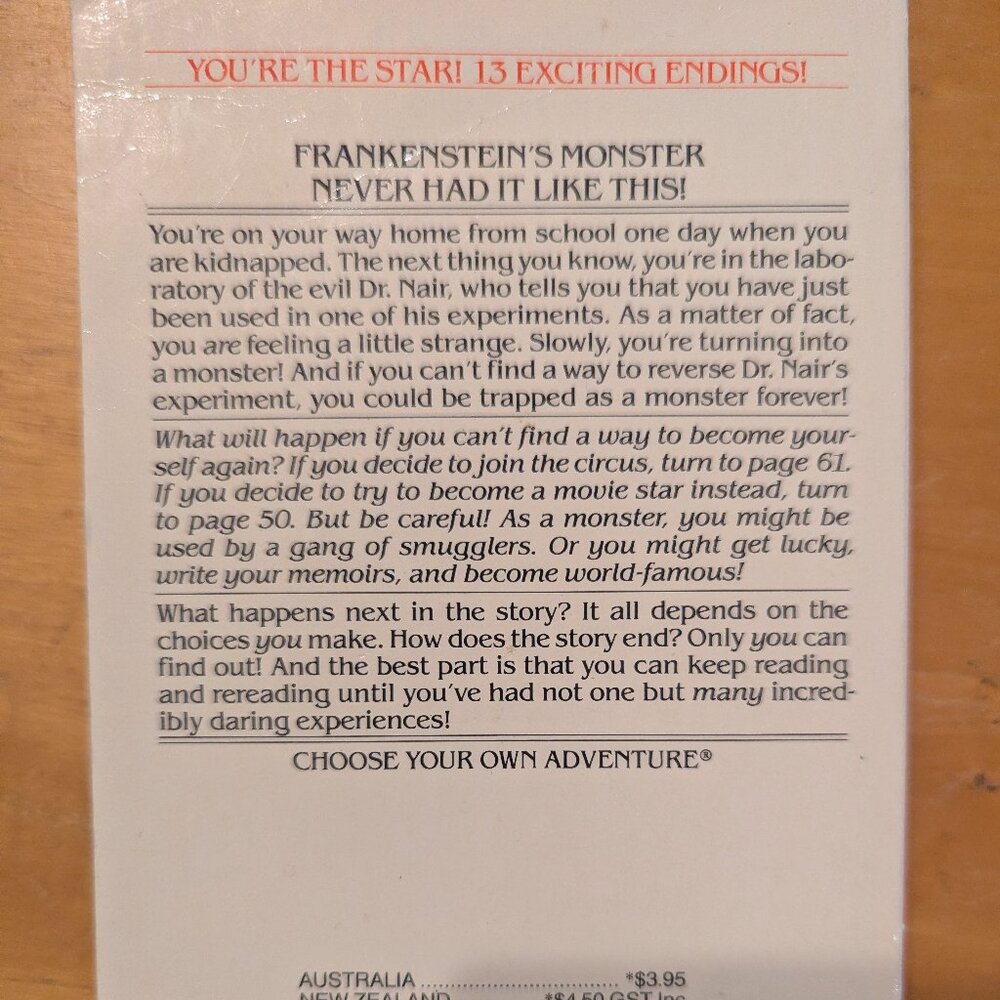 Choose your own adventure set of 4 - Picture 3 of 6